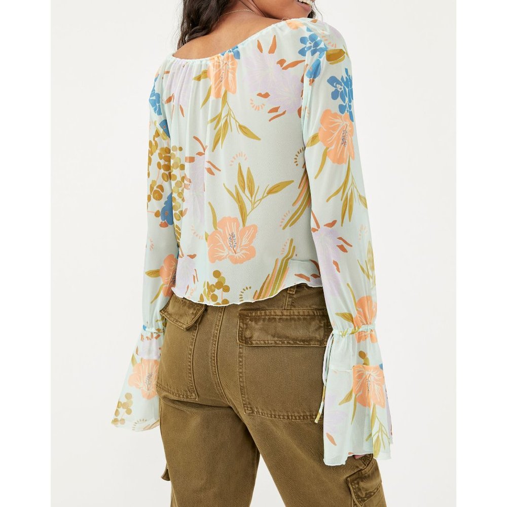 🎉LAST CHANCE🎉 NWT Free People Of Paradise Top / Mint Combo - Picture 3 of 6
